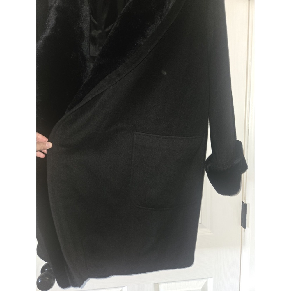 Vintage The Limited Black Wool‎ Jacket Size S - Picture 4 of 9